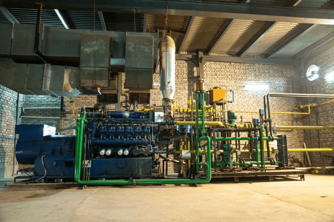 Factory machinery at Veer Bharat production facility