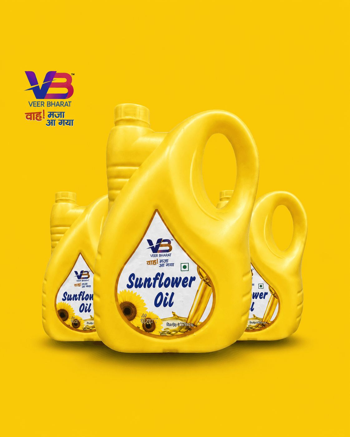 Veer Bharat Sunflower Oil
